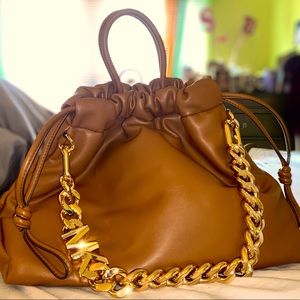 Michael Kors 'Lina Medium Logo Faux Leather Tote Bag💫